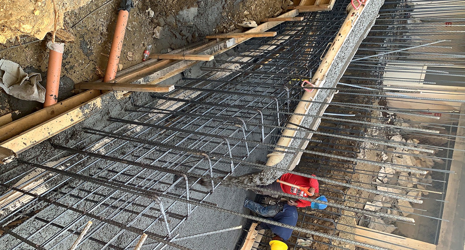 Estructura de varilla y armado de losa · Ingeniería Garmos NL